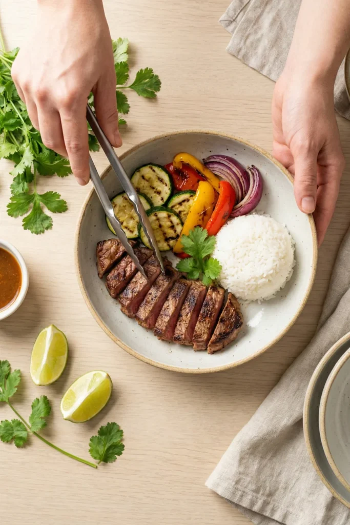 The Ultimate Grilled Steak Bowl with Creamy Sauce & Grilled Zucchini (2026 Recipe) 6 Article Image Size 11