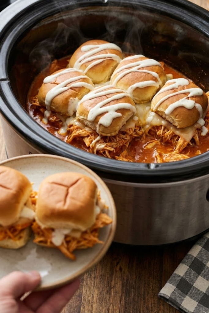 The Ultimate Buffalo Chicken Sliders Crock Pot Recipe for 2026 1 Article Image Size 2025 12 27T221637.024