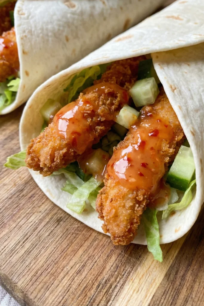Crispy Sweet Chili Chicken Wraps Recipe: The Ultimate 15-Minute Lunch (2026 Edition) 1 Article Image Size 80