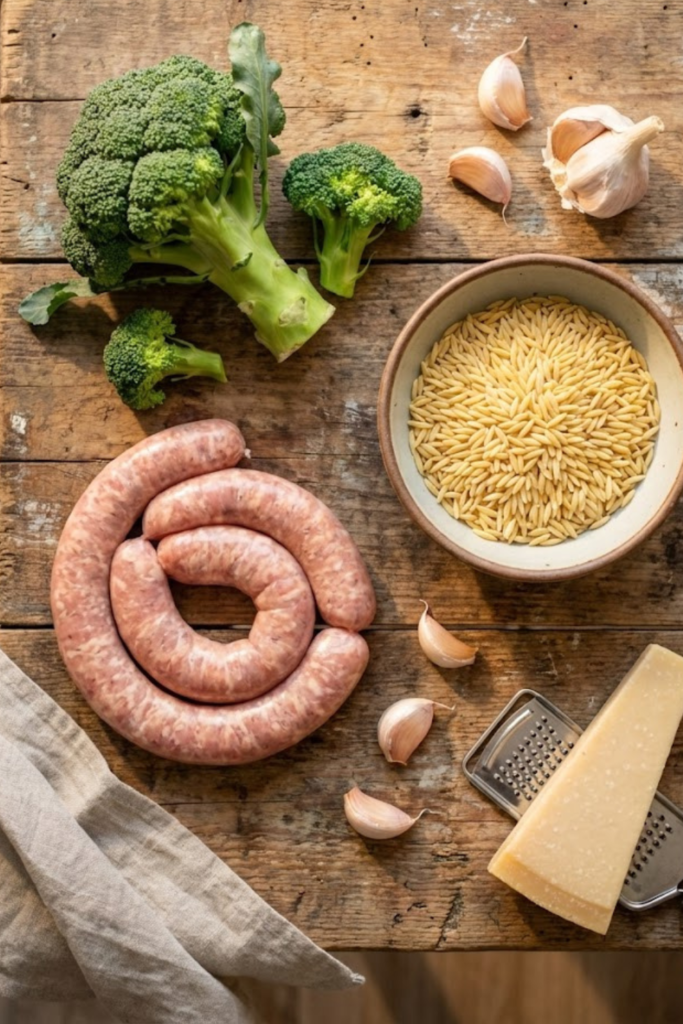One-Pan Wonder: Creamy Chicken Sausage Broccoli Orzo (2026 Recipe) 2 Article Images 1 6