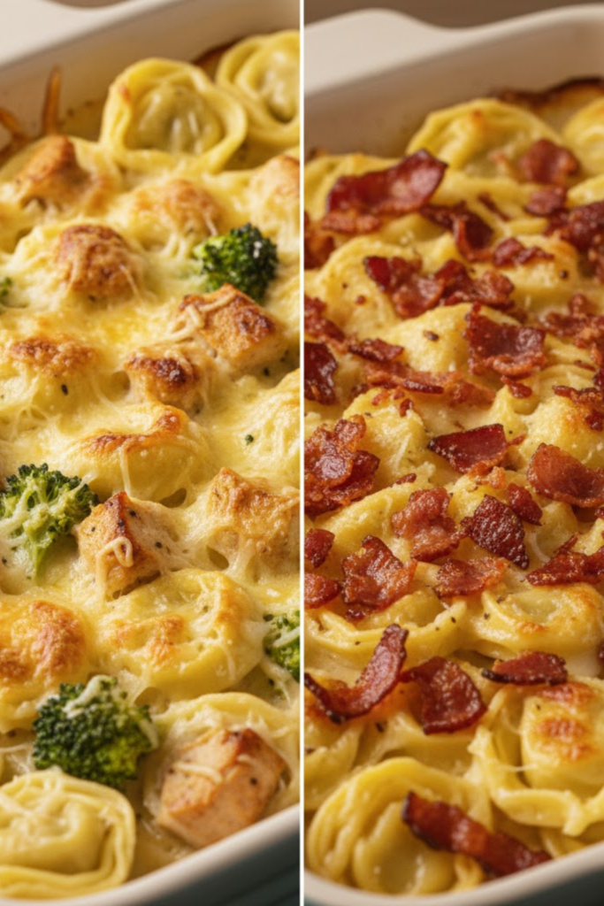 The Ultimate Cheesy Alfredo Tortellini Bake Recipe (2026) 6 Article Images 11 3