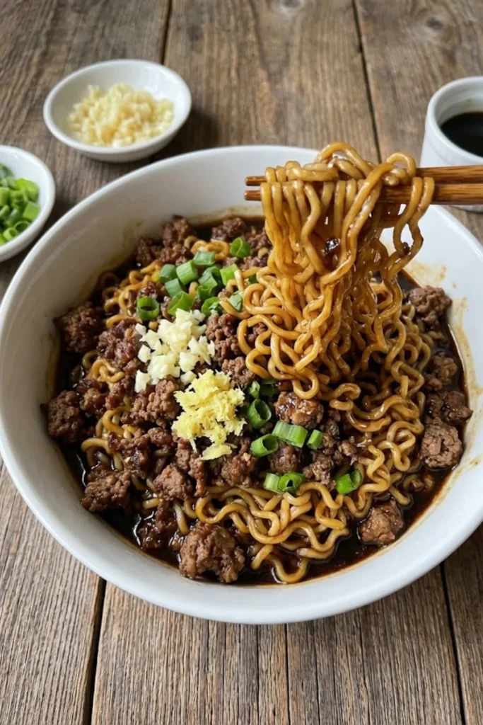 Better Than Takeout: Spicy & Sweet Mongolian Ground Beef Noodles (2026 Recipe) 1 Article Images 18 1