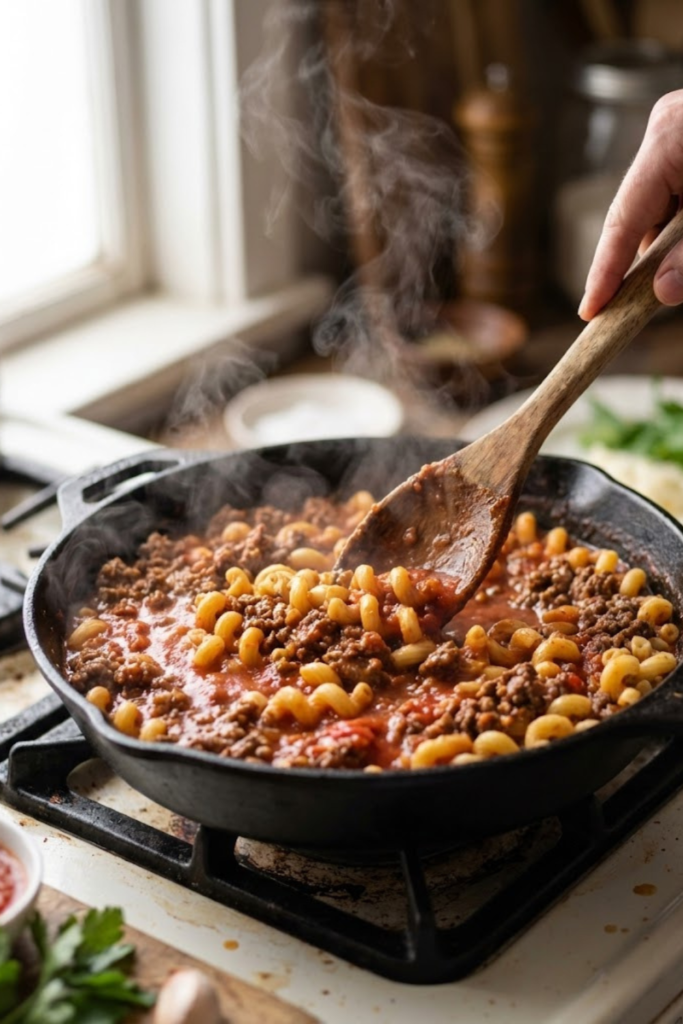 The Ultimate Cheesy Ground Beef Pasta Skillet: Easy 30-Minute Dinner (2026) 4 Article Images 3 2