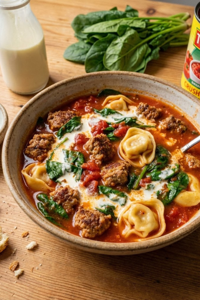 Creamy Sausage Tortellini Soup: The Ultimate Cozy Dinner Guide (2026) 1 Article Images 6 1