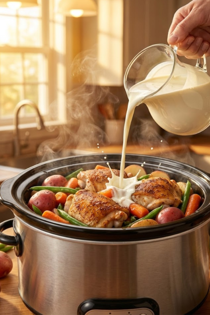 Slow Cooker Creamy Garlic Chicken and Veggies: The Ultimate Comfort Dinner (2026) 4 Article Image 2026 01 02T191129.086