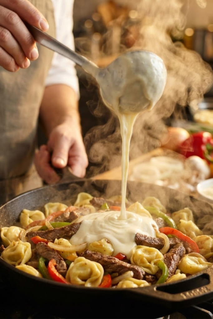 The Ultimate Creamy Provolone Cheesesteak Tortellini Recipe (2026 Edition) 4 Article Image Size 2026 01 02T113629.722