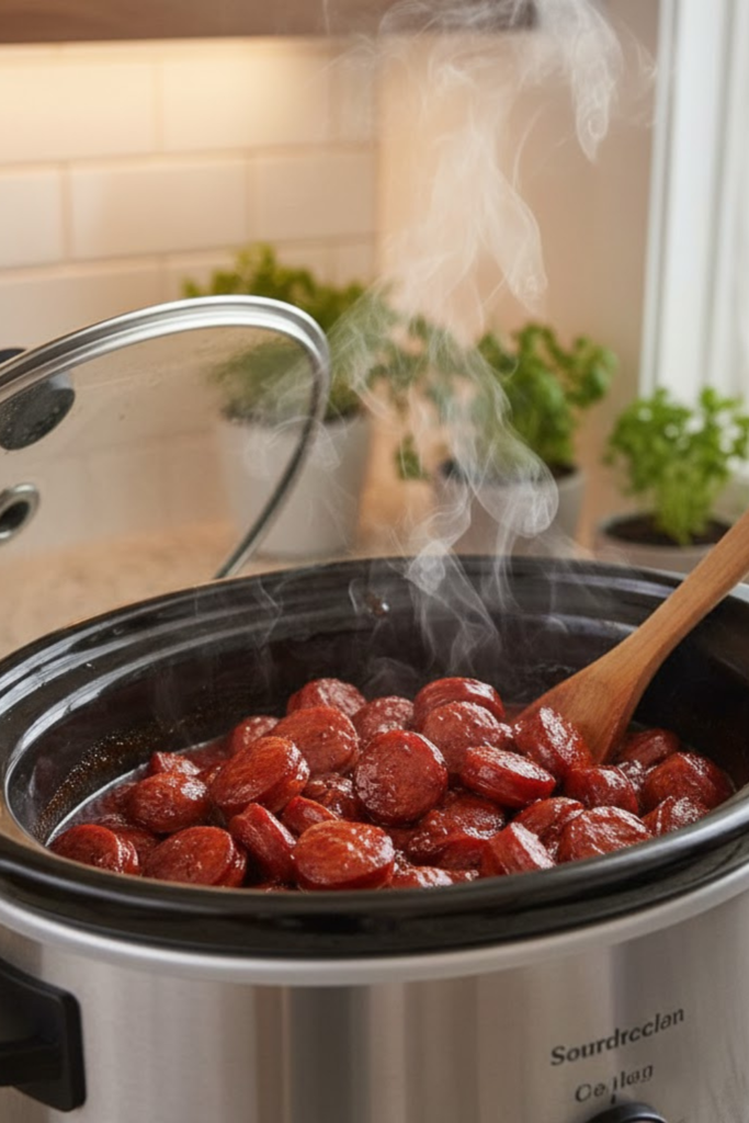 Sticky Sweet Crock Pot Glazed Sausages: The Ultimate 2026 Party Appetizer 4 Article Image Size 2026 01 04T102136.452