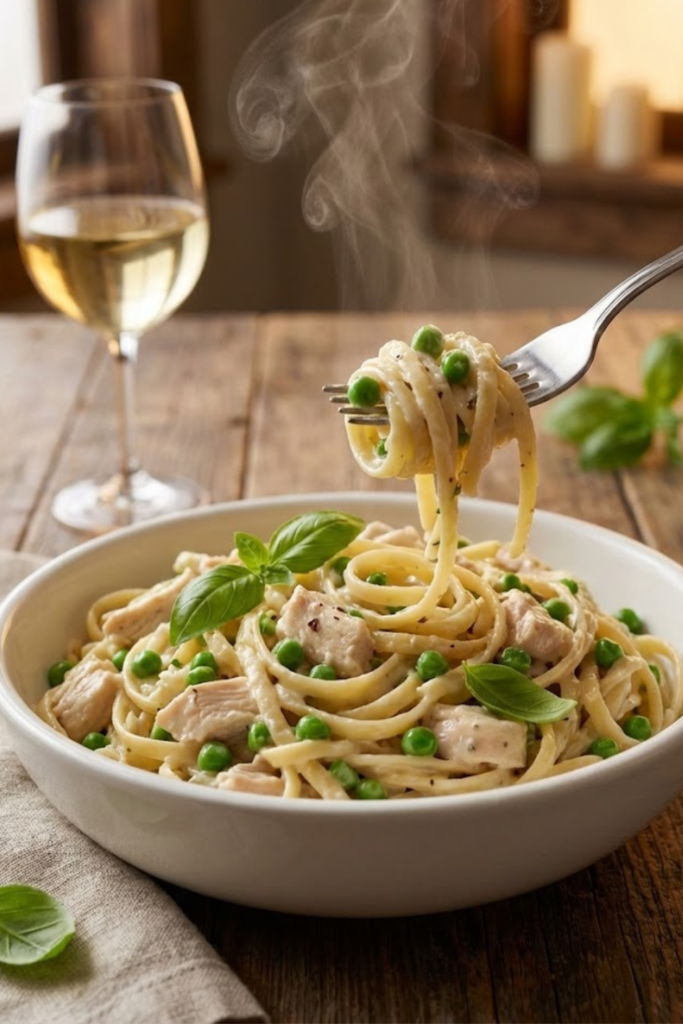 Spring Chicken Pasta with Peas Recipe: Fresh, Creamy & Ready in 20 Minutes (2026 Updated) 5 Article Image Size 2026 02 06T105123.935