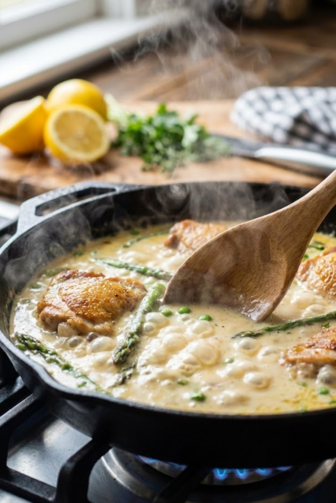 Creamy Spring Chicken Skillet Recipe: A One-Pan Wonder (2026) 4 Article Image Size 2026 02 07T204251.116