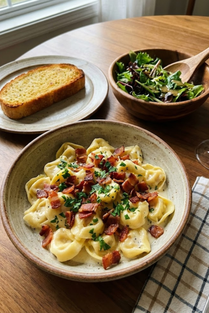 The Best 15-Minute Tortellini with Bacon and Cream Sauce Recipe for 2026 4 Untiteled Design 3 62