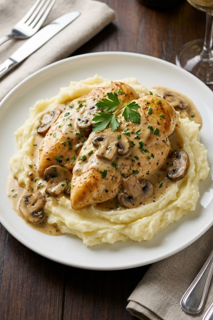 One-Pan Creamy Mushroom Chicken: The Ultimate 2026 Comfort Food Recipe 5 Untitled Design 4 21