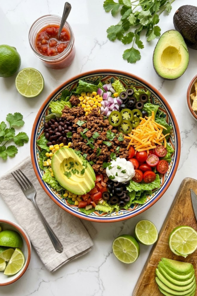 The Ultimate Ground Beef Taco Salad Recipe for 2026: Fast, Fresh, and Flavorful! 2 Untiteled Design 4 5