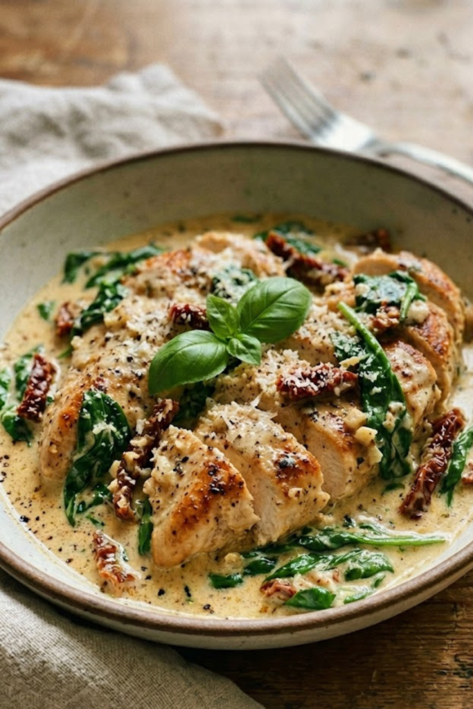 Creamy Tuscan Chicken with Spinach and Sun-Dried Tomatoes: The Best Easy Dinner Recipe for 2026 1 Untitled Design 1 121