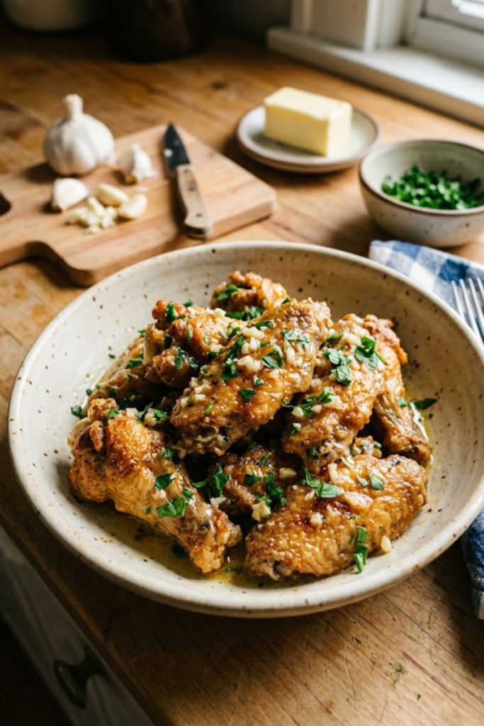 The Best Crispy Garlic Butter Chicken Wings Recipe for 2026 1 Untitled Design 113