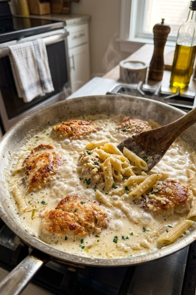 The Absolute Best Creamy Garlic Chicken Pasta Easy Dinner Recipe for 2026 3 Untitled Design 2 110