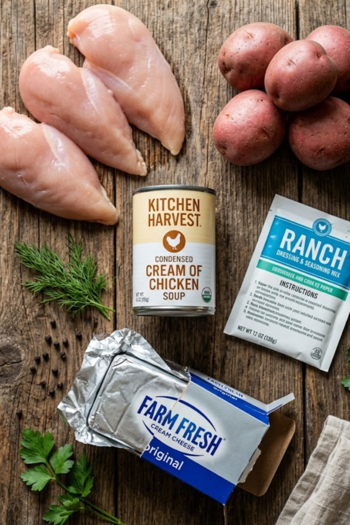 The Best 2026 Crockpot Creamy Ranch Chicken with Potatoes Recipe: Easy & Hearty 3 Untitled Design 2 112