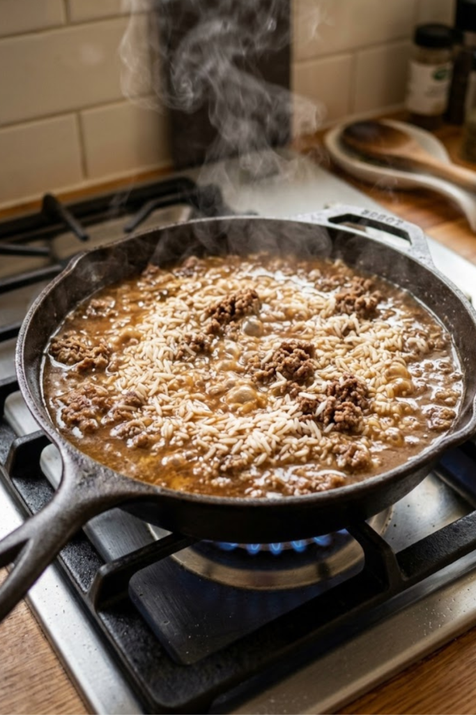 The Absolute Best One Pot Cheesy Ground Beef and Rice Skillet Easy Recipe for 2026 3 Untitled Design 2 123