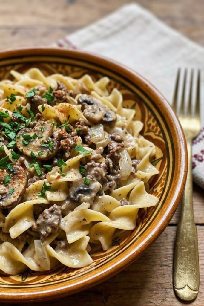 20-Minute Creamy Ground Beef Stroganoff Pasta: The Ultimate 2026 Comfort Meal 1 Untitled Design 41