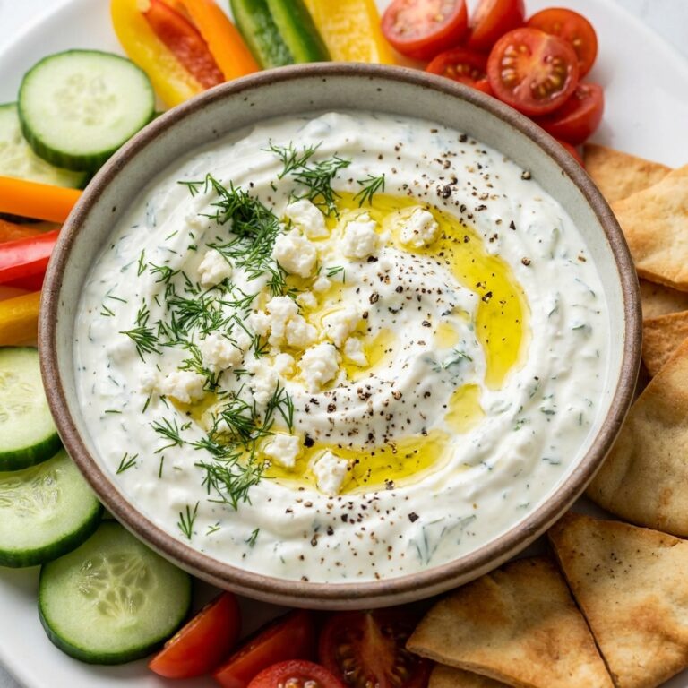 Savory Greek yogurt dip
