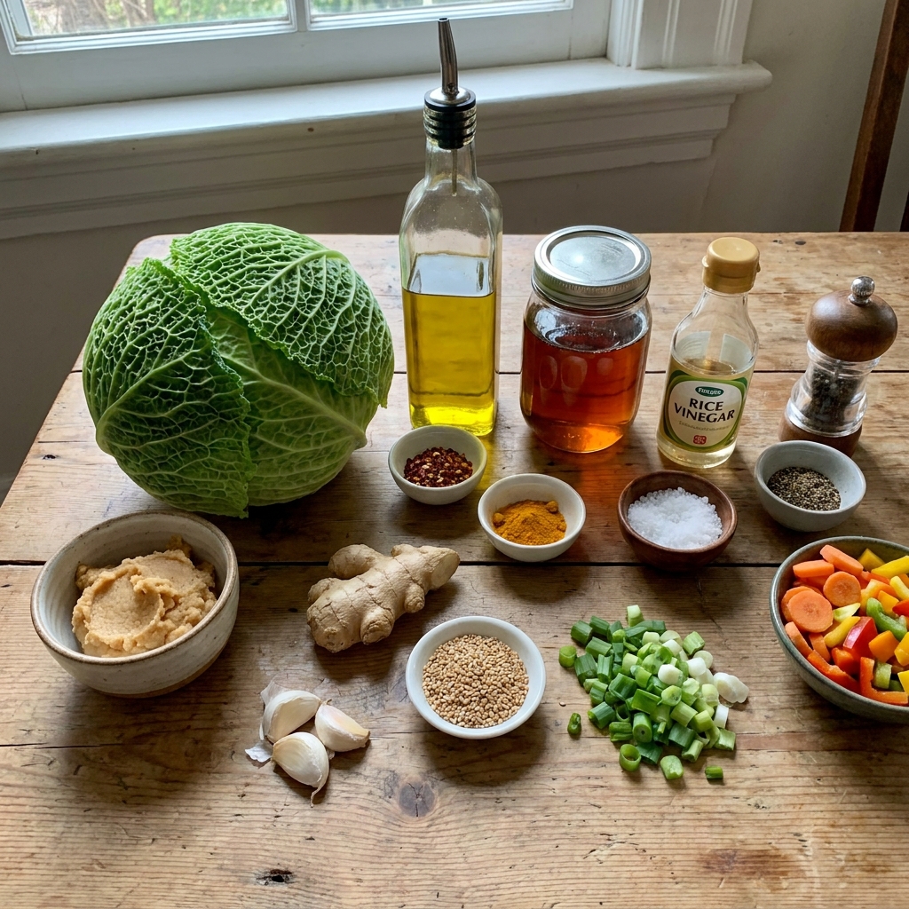 Absolutely, miso cabbage steaks are one of the most forgiving roasted vegetable recipes possible. The thick cabbage slices hold together beautifully, and the glaze prevents drying out. Beginning cooks consistently achieve excellent results with miso cabbage steaks on their first attempt.