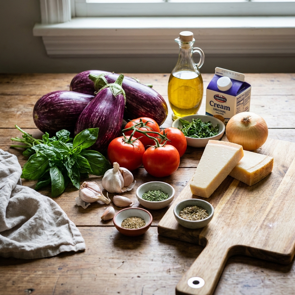 Eggplant parmesan soup recipe