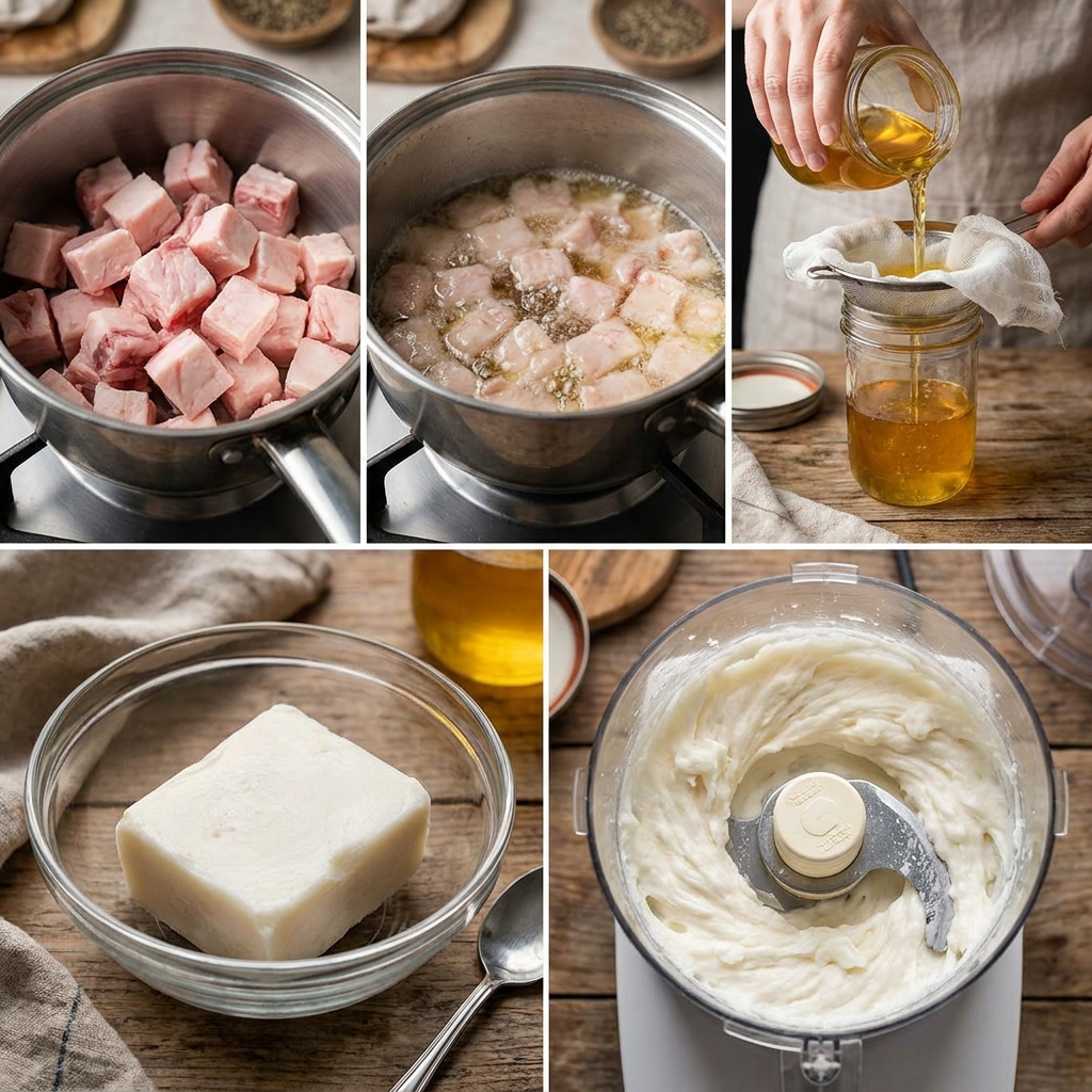 Whipped beef tallow recipe
