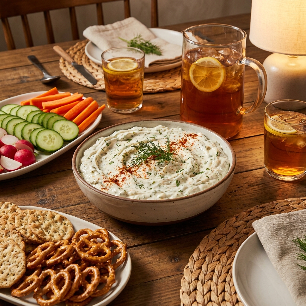 Protein Dill Pickle Dip