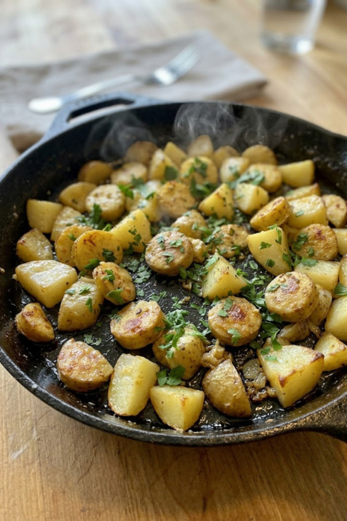 Creamy Sausage and Potato Skillet with Garlic Parmesan Quick Dinner Recipe (2026 Edition) 3 Untitled Design 2 40