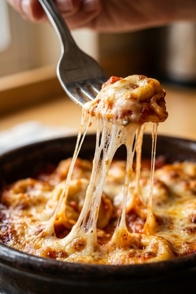 Easy Cheesy Baked Tortellini with Marinara Sauce and Melted Mozzarella Recipe (2026) 4 Untitled Design 3 44