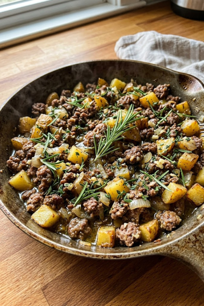 Best Ground Beef and Potato Skillet with Garlic and Herbs Easy Dinner Recipe for 2026 1 Untitled Design 47