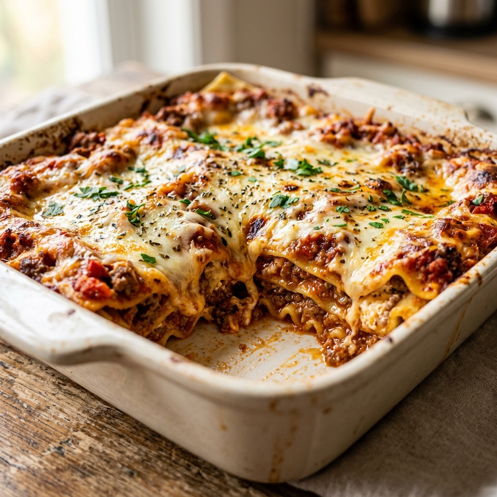 Viral Lazy Girl Lasagna Recipe