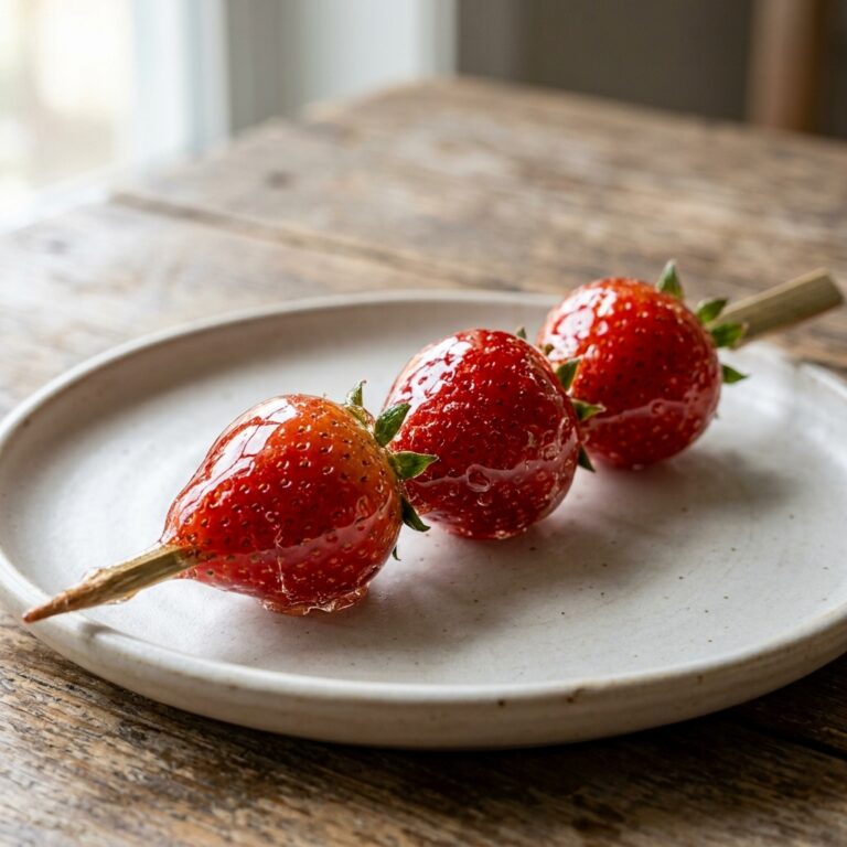 Tanghulu Strawberries Recipe: Perfect Crunchy Fruit Snack 2026 17 Tanghulu Strawberries Recipe