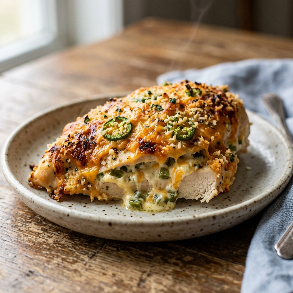 Jalapeño Popper Chicken Recipe: A Creamy Baked Delight 2026 12 Jalapeño Popper Chicken Recipe