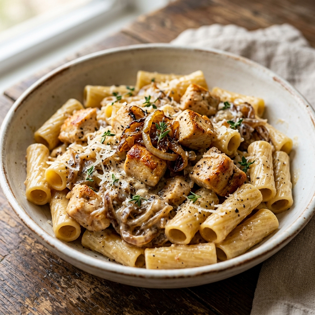 Caramelized Onion Chicken Pasta Recipe: A Gourmet Homemade Meal 2026 12 Caramelized Onion Chicken Pasta Recipe
