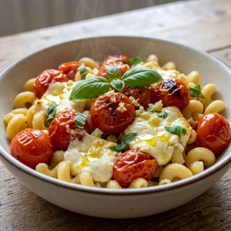 tiktok tomato feta pasta recipe