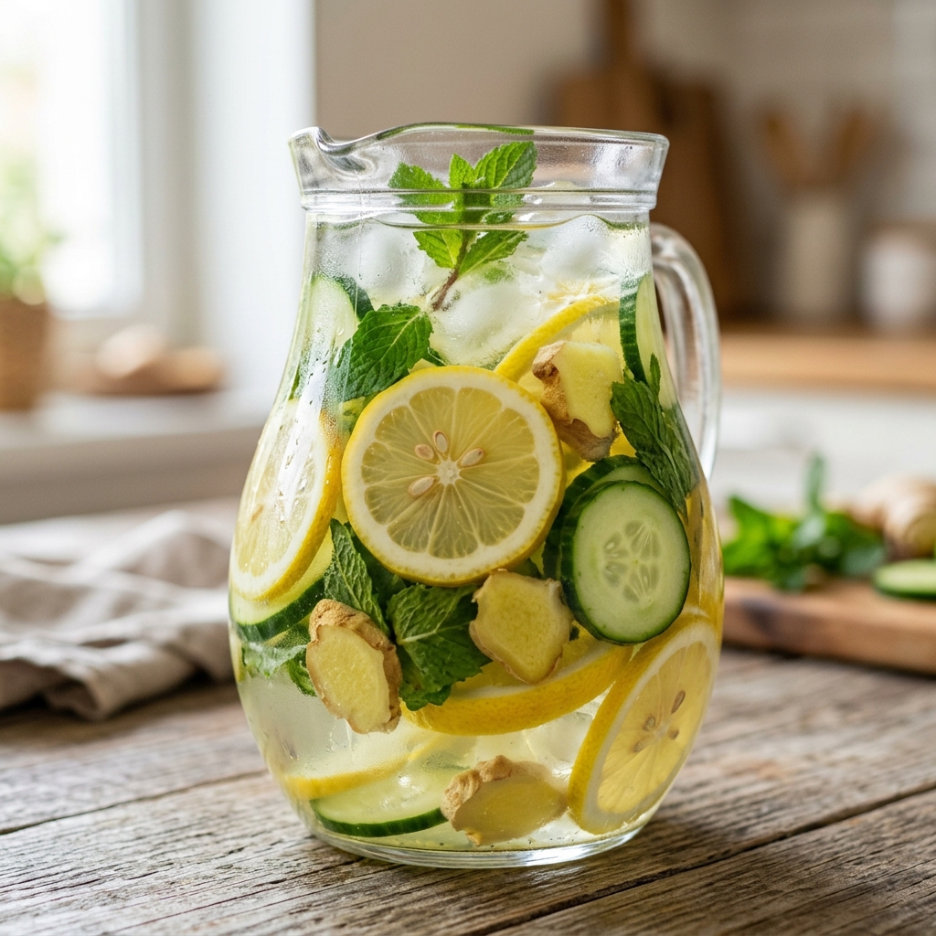Lemon Ginger Cucumber Water Recipe: A Refreshing Detox Drink 2026 12 Lemon Ginger Cucumber Water Recipe