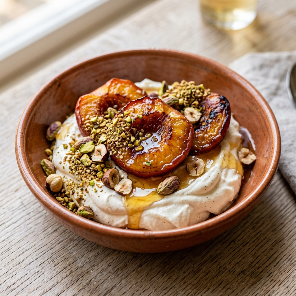 Roasted Nectarine Mess With Pistachio Dukkah Recipe 2026 12 Roasted Nectarine Mess With Pistachio Dukkah Recipe