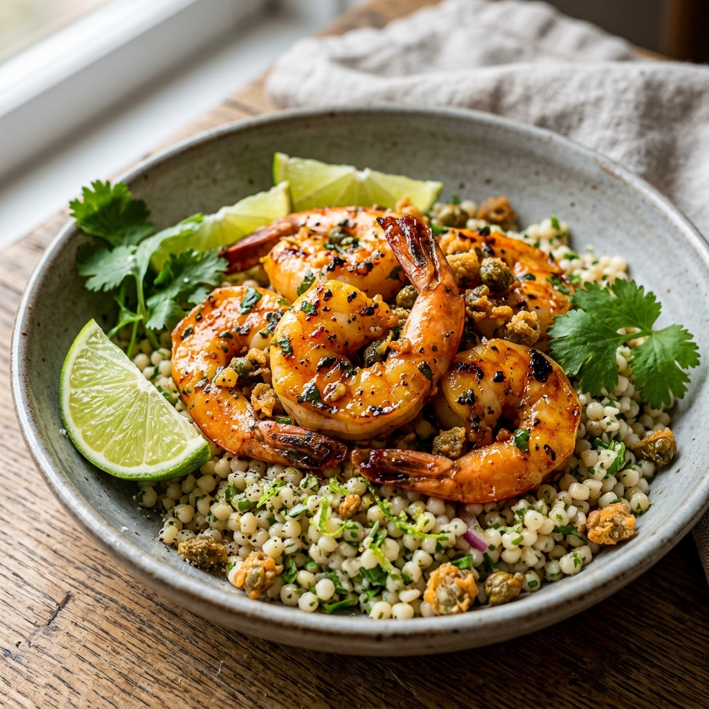 Mojo Shrimp With Couscous and Fried Capers Recipe 2026 12 Mojo Shrimp With Couscous and Fried Capers Recipe