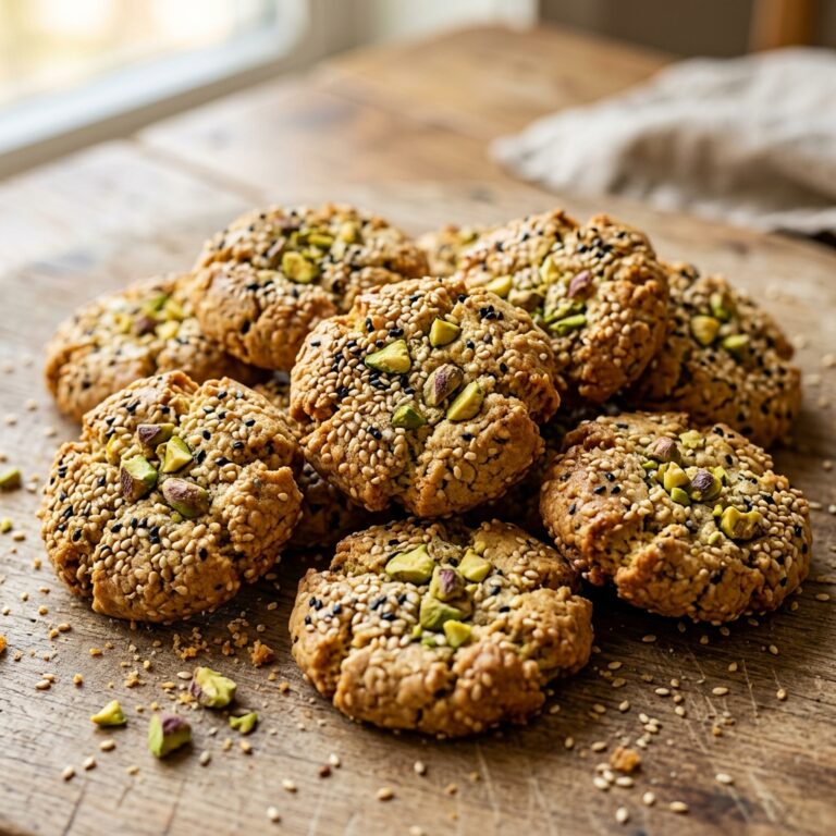 Sesame and Pistachio Butter Cookies Recipe: Homemade Nutty Delights 2026 17 Sesame and Pistachio Butter Cookies recipe