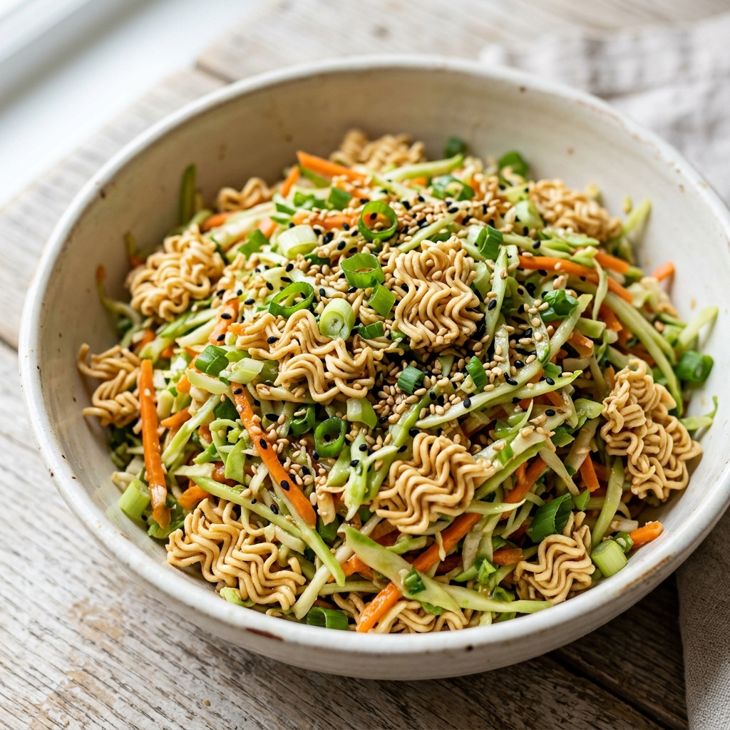 Crunchy Ramen Broccoli Slaw recipe