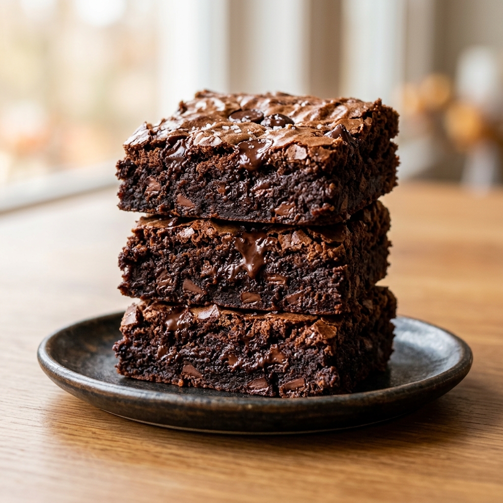 Triple Stack Brownies recipe