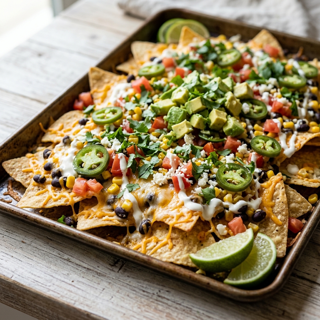 Viral Sheet Pan Nachos Recipe