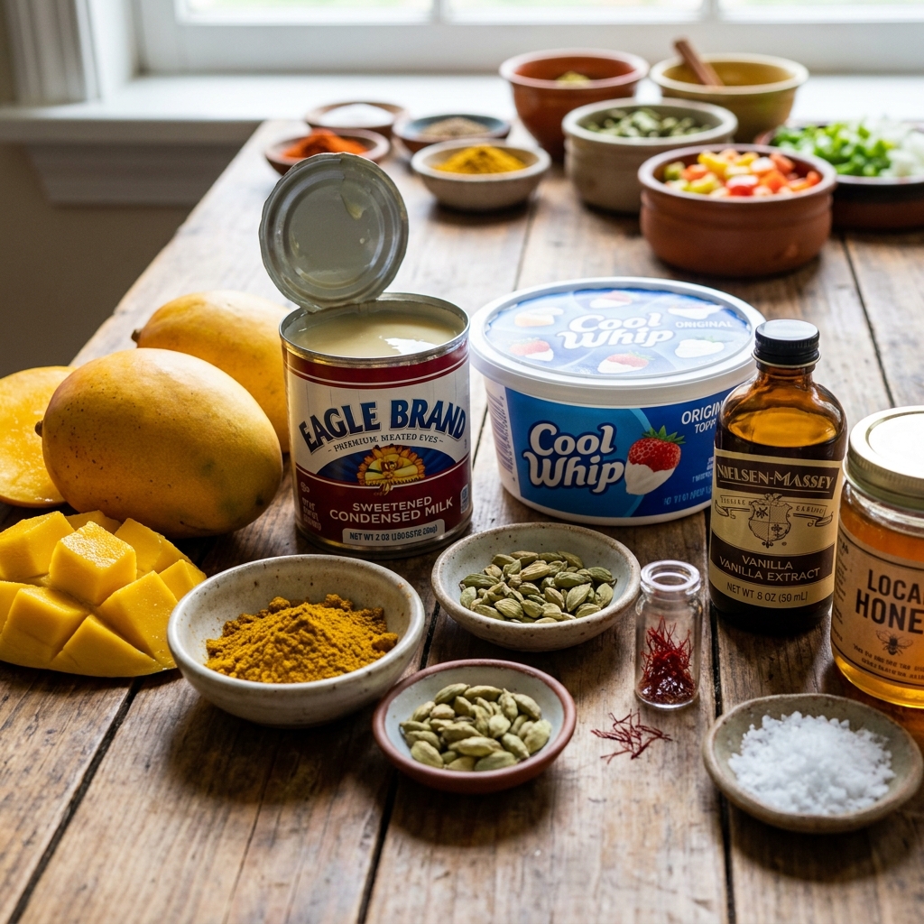 Instant Mango Ice Cream with Cool Whip Curry: A Homemade Recipe 2026 13 instant mango ice cream with cool whip curry