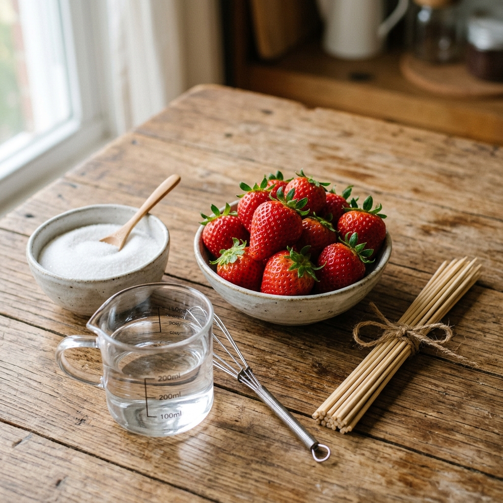 Tanghulu Strawberries Recipe: Perfect Crunchy Fruit Snack 2026 13 Tanghulu Strawberries Recipe