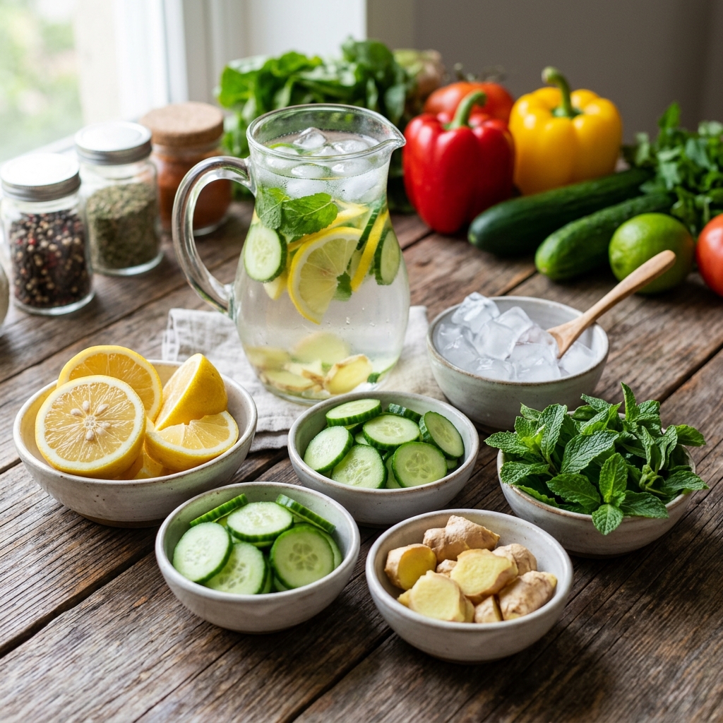 Lemon Ginger Cucumber Water Recipe: A Refreshing Detox Drink 2026 13 Lemon Ginger Cucumber Water Recipe