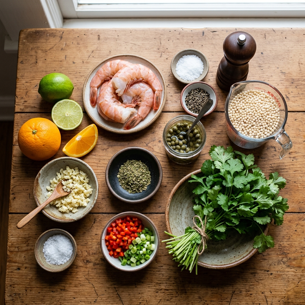 Mojo Shrimp With Couscous and Fried Capers Recipe 2026 13 Mojo Shrimp With Couscous and Fried Capers Recipe