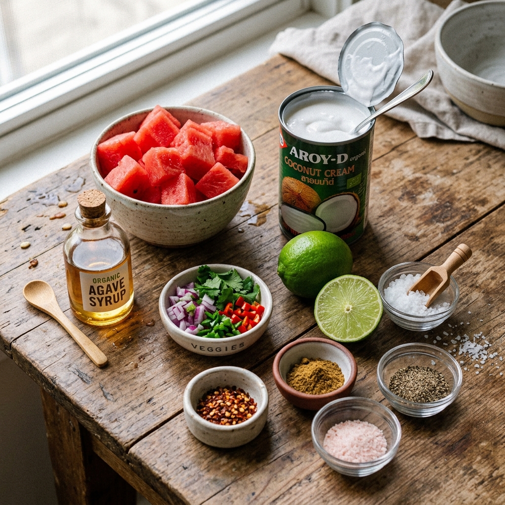 Viral Watermelon Ice Cream Recipe