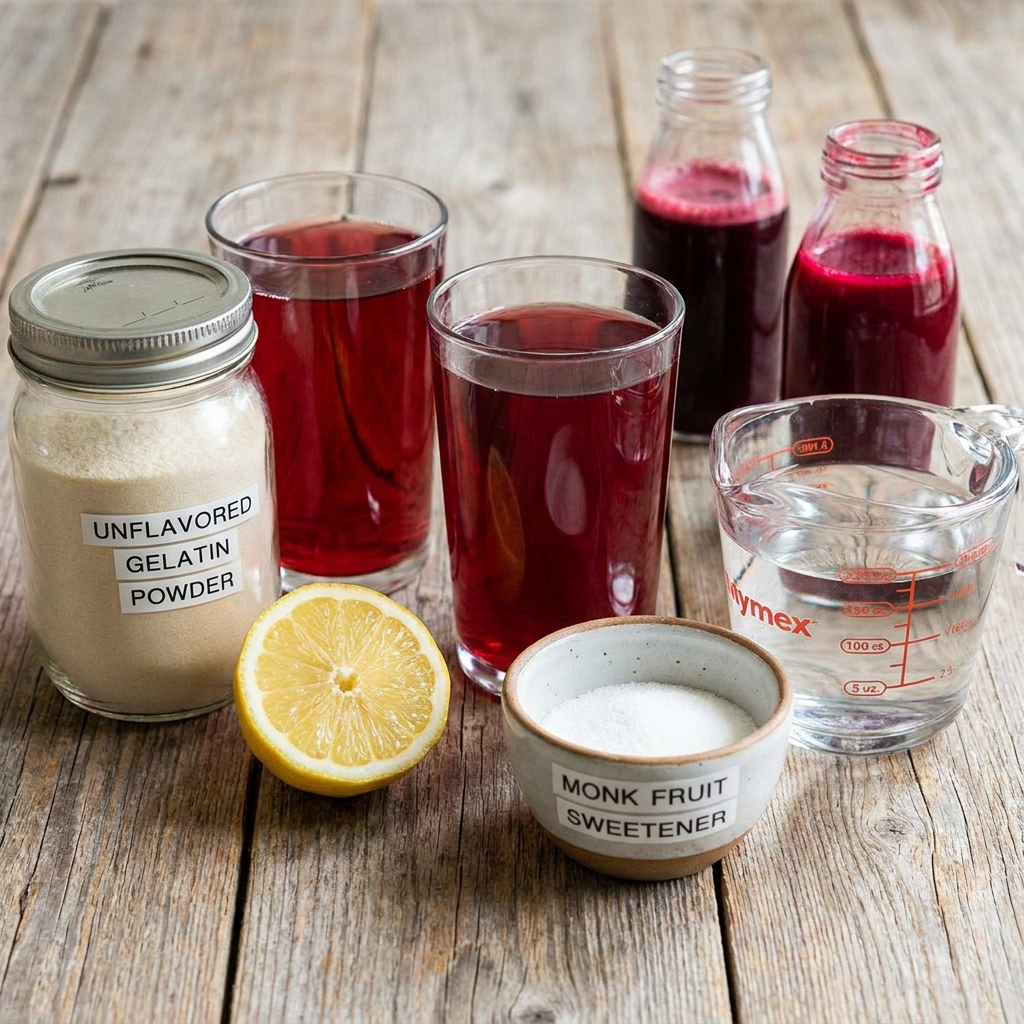 pink gelatin trick recipe for weight loss