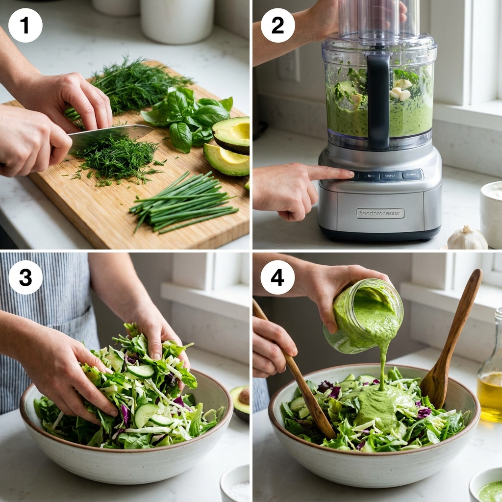 Viral Green Goddess Salad Recipe: Fresh, Easy, and Absolutely Delicious 2026 14 viral green goddess salad recipe