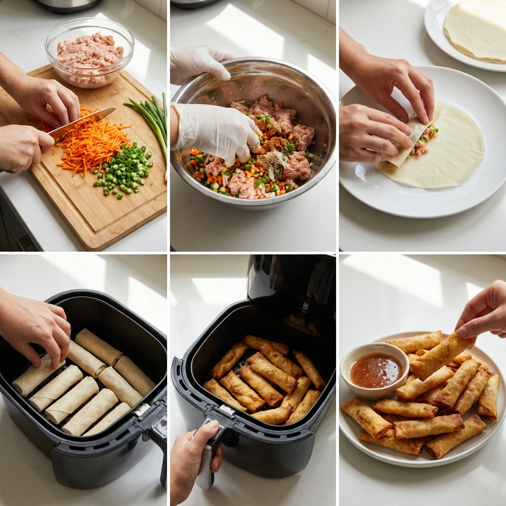 Air Fryer Lumpia Chips Weight Loss Snack Recipe 2026 14 Air fryer lumpia chips weight loss snack Recipe